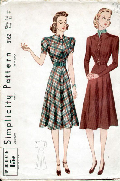 1940 s dress patterns