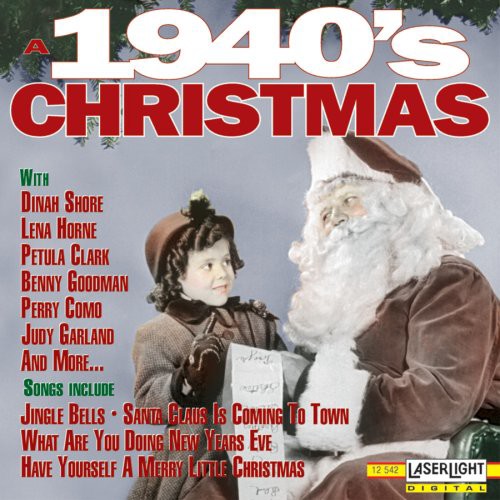 1940s christmas music cd cover
