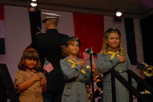 Fleet week 3 Girl Scout Vintage Ambassadors