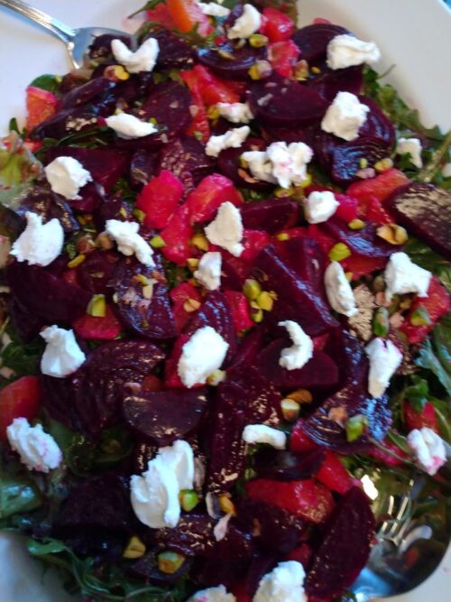 How-to-host-a-fourth-wing-book-club-beet-bloody-salad