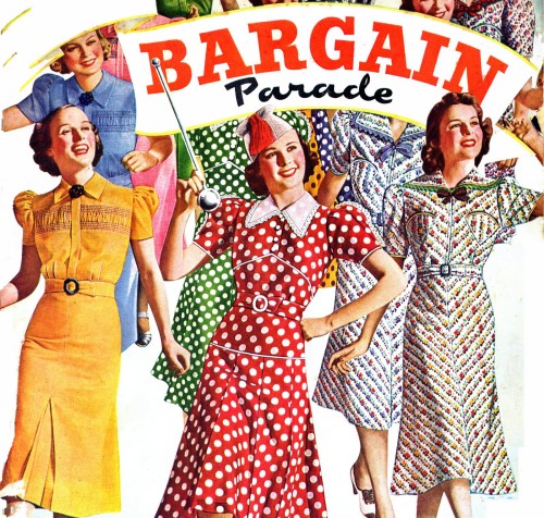 bargain-parade 40s girls