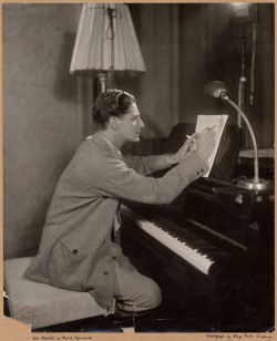man at piano 1929 swinging jazz