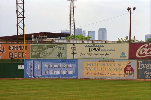 outfield vintage ads 