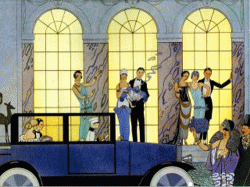 The Great Gatsby Stylished Illustration